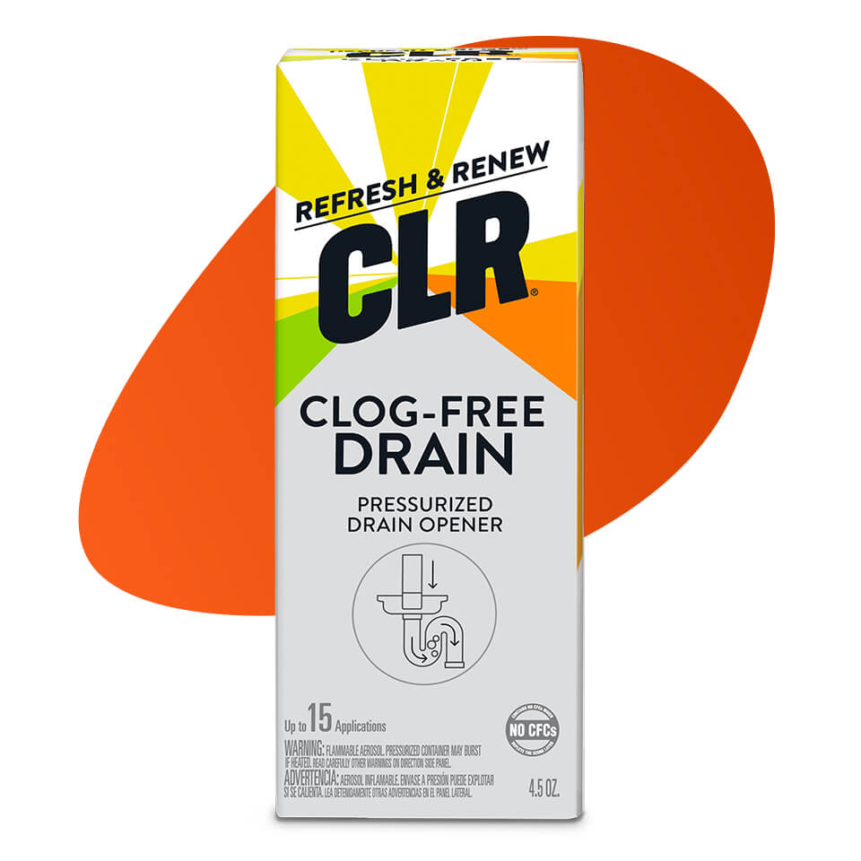 CLR&reg; Clog-Free Drain package
