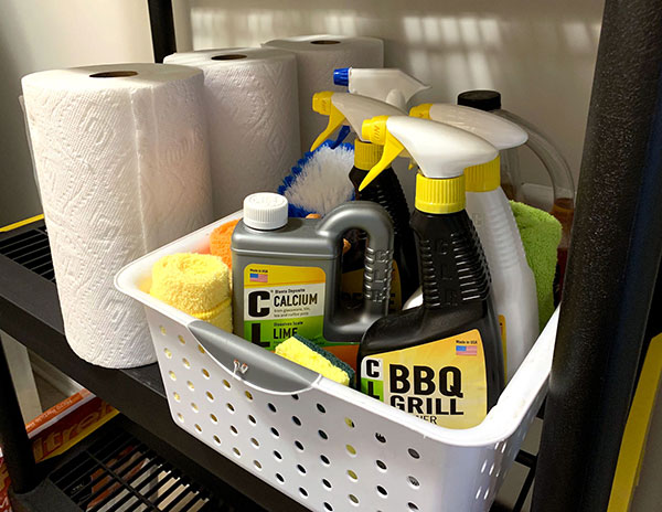 Hacks for organizing your cleaning products